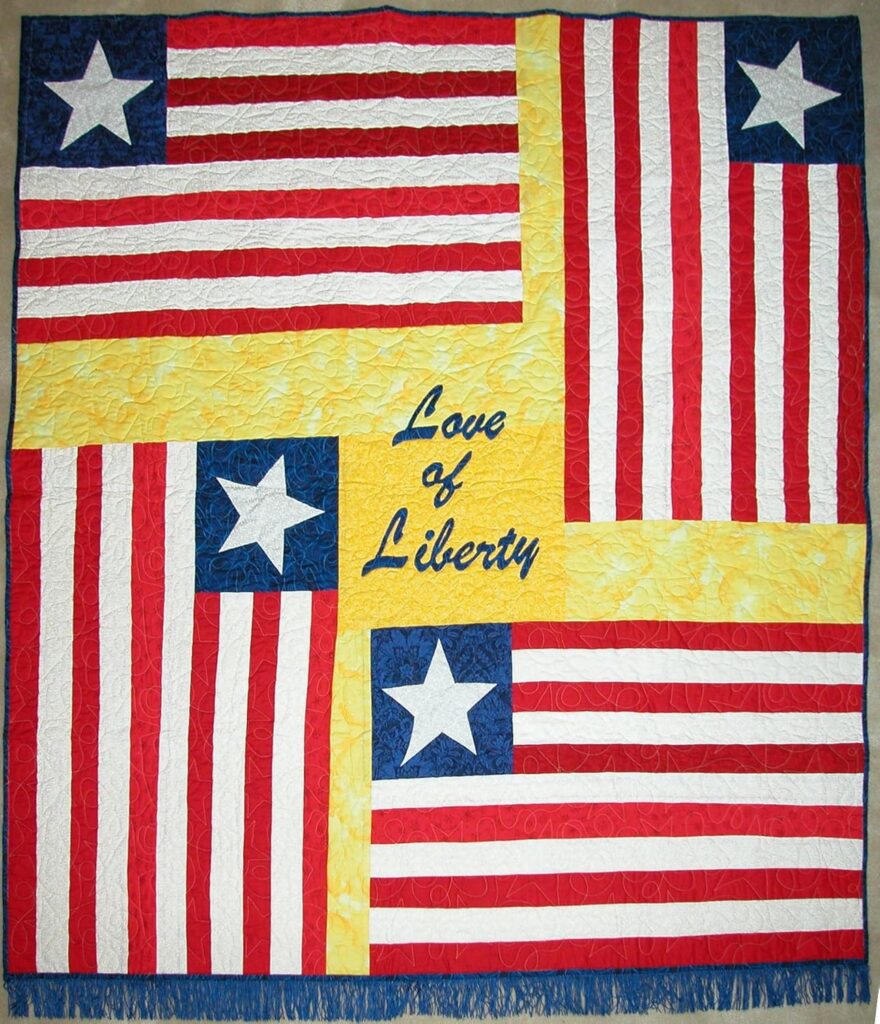 Love of Liberty: The Liberian Flag Story and Quilt Pattern